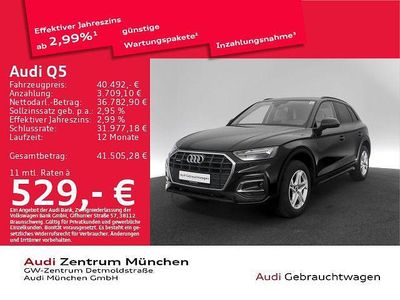 Gebraucht Audi Q5 Ambiente 204 PS (150 kW) 2024 Brillantschwarz SUV