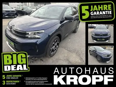 Gebraucht Citroën C5 Aircross PureTech 131 PS (96 kW) 2024 Blau metalliclackierung SUV