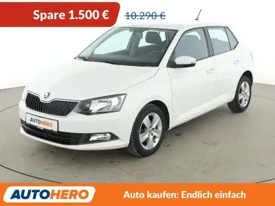 Gebraucht Skoda Fabia Ambition 95 PS (69 kW) 2017 Weiß Kleinwagen