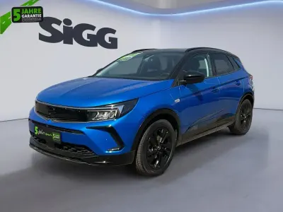 Gebraucht Opel Grandland X GS Line 131 PS (96 kW) 2022 Kobalt blau/vertigo blau SUV