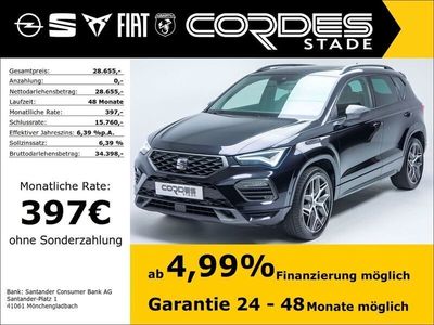 Używany Seat Ateca FR 190 KM (139 kW) 2021 Czarny SUV