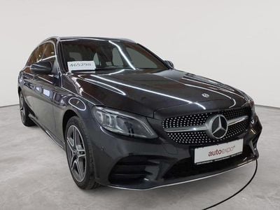 Graphitgrau metallic Gebraucht 2020 Mercedes C300e AMG line Kombi | 25.690 € (Etwas zu teuer)