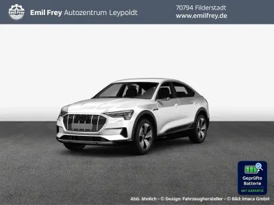 Gebraucht Audi e-tron Sportback S-Line 300 kW (408 PS) 2022 Glacier white metallic SUV