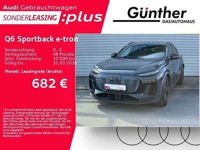 Gebraucht Audi Q6 Sportback e-tron S-Line 284 kW (387 PS) 2025 Grau SUV