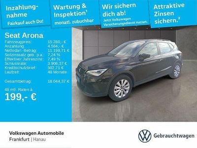 Gebraucht Seat Arona Style 110 PS (80 kW) 2022 Schwarz SUV