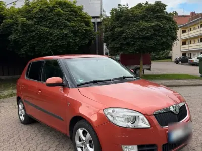 Gebraucht Skoda Fabia 86 PS (63 kW) 2007 Orange Kleinwagen