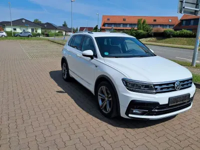 Brugt VW Tiguan R-line 179 HK (131 kW) 2018 Hvid SUV