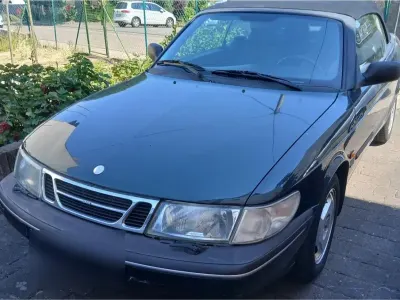 Gebraucht Saab 900 Cabriolet 150 PS (110 kW) 1997 Grün Cabrio