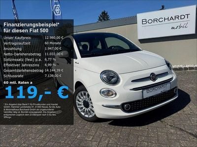 Second-hand Fiat 500 Dolcevita 69 CP (50 kW) 2022 Alb Hatchback