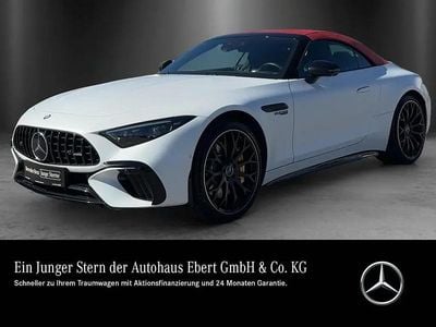 Gebraucht Mercedes SL63 AMG AMG 585 PS (430 kW) 2023 Manufaktur opalithweiß magno Kleinwagen