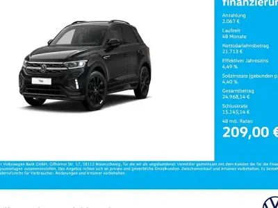 Gebraucht VW T-Roc Style 110 PS (80 kW) 2024 Deep black perleffekt SUV