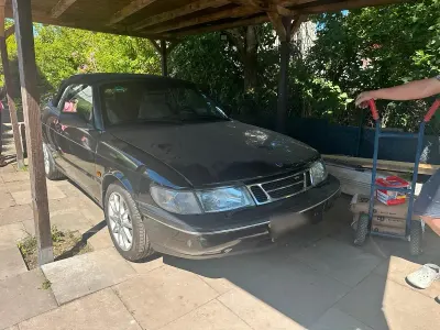 Gebraucht Saab 900 Cabriolet 188 PS (138 kW) 1996 Schwarz Cabrio
