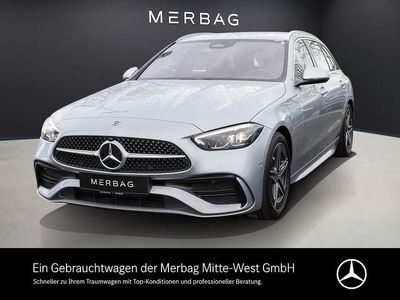 Gebraucht Mercedes C220 200 PS (147 kW) 2022 Metalliclack hightechsilber Kombi