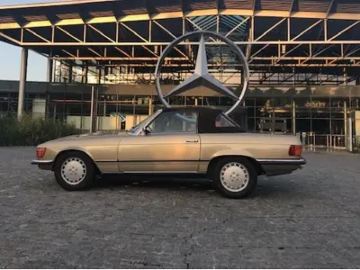 Gebraucht Mercedes SL450 194 PS (142 kW) 1972 Beige Cabrio