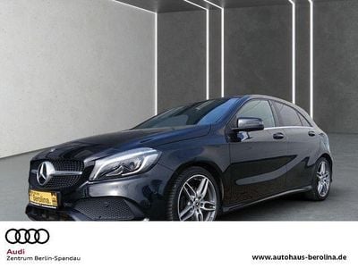 Gebraucht Mercedes A180 AMG line 122 PS (89 kW) 2017 Schwarz Limousine