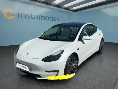Gebraucht Tesla Model 3 377 kW (513 PS) 2021 Weiß Limousine