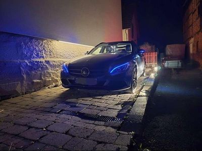 Usata Mercedes C220 Avantgarde 170 CV (125 kW) 2017 Grigio Station wagon