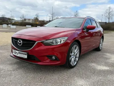 Gebraucht Mazda 6 Sports-Line 175 PS (128 kW) 2015 Rubinrot metallic Kombi