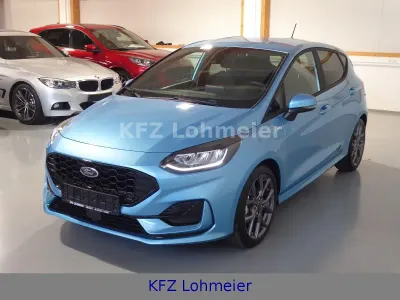 Second-hand Ford Fiesta ST-Line 125 CP (91 kW) 2022 Albastru Hatchback