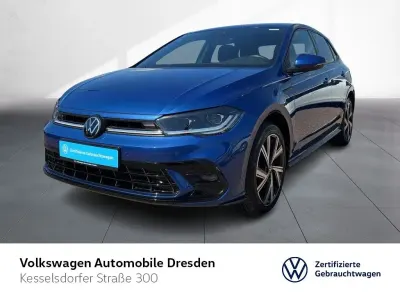 Gebraucht VW Polo R-line 95 PS (69 kW) 2023 Reef blue metallic Kleinwagen