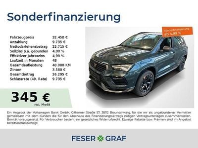 Dark camouflage metallic Gebraucht 2024 Cupra Ateca SUV | 32.450 € (Guter Preis)