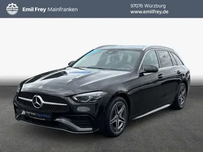 Gebraucht Mercedes C300 204 PS (150 kW) 2023 Schwarz Kombi