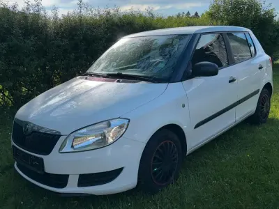 Gebraucht Skoda Fabia 60 PS (44 kW) 2011 Weiß Kleinwagen
