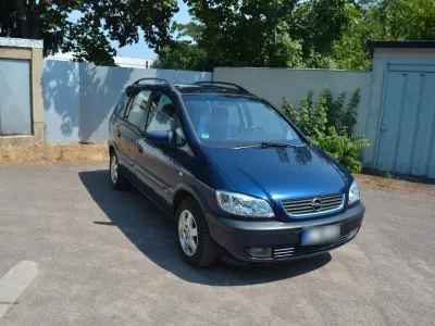 Gebraucht Opel Zafira 101 PS (74 kW) 2001 Blau Van / Kleinbus
