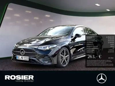Gebraucht Mercedes CLA180 AMG line 156 PS (114 kW) 2026 Schwarz / nachtschwarz Limousine