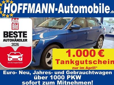 Gebraucht Skoda Scala 110 PS (80 kW) 2023 Raceblaumet. Kleinwagen