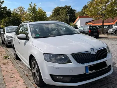 Gebraucht Skoda Octavia GreenLine 110 PS (80 kW) 2015 Weiß Kombi