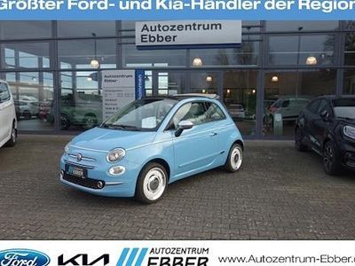 Blau Gebraucht 2018 Fiat 500C Collezione Cabrio | 10.971 € (Fairer Preis)