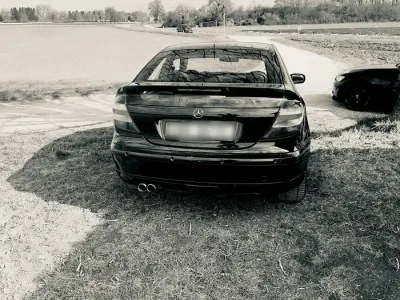 Brugt Mercedes C350 272 HK (200 kW) 2008 Sort Coupe