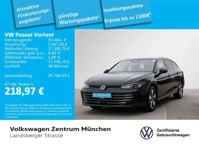 Gebraucht VW Passat IQ Drive 150 PS (110 kW) 2025 Schwarz Kombi