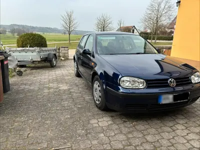Gebraucht VW Golf IV 75 PS (55 kW) 1999 Blau Kleinwagen