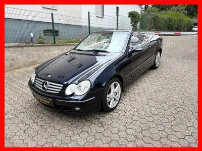 Brugt Mercedes CLK200 163 HK (119 kW) 2005 Blå Cabriolet