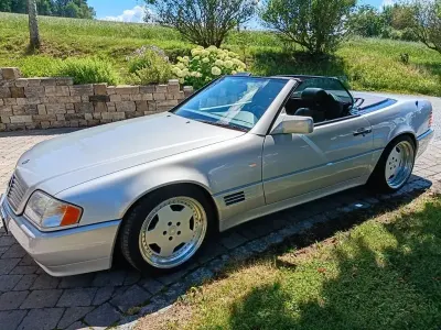 Gebraucht Mercedes SL500 320 PS (235 kW) 1995 Silber Cabrio