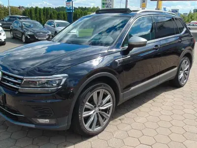 Gebraucht VW Tiguan Allspace Highline 190 PS (139 kW) 2019 Schwarz SUV