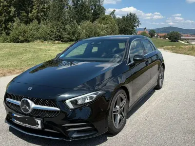 Gebraucht Mercedes A200 AMG line 163 PS (119 kW) 2020 Schwarz Kombi
