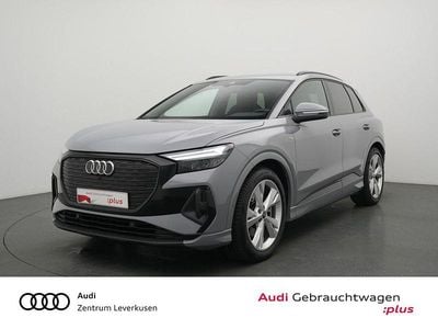 Gebraucht Audi Q4 e-tron S-Line 150 kW (204 PS) 2023 Grau SUV