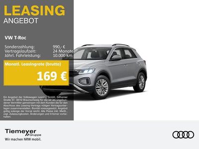 Silber Gebraucht 2024 VW T-Roc Life SUV | 22.490 € (Guter Preis)