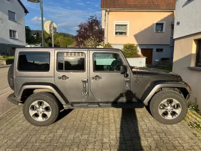 Occasion Jeep Wrangler Sahara 200 ch (147 kW) 2017 Gris SUV