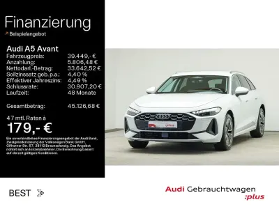 Gebraucht Audi A5 Sport 204 PS (150 kW) 2025 Gletscherweiß metallic Kombi