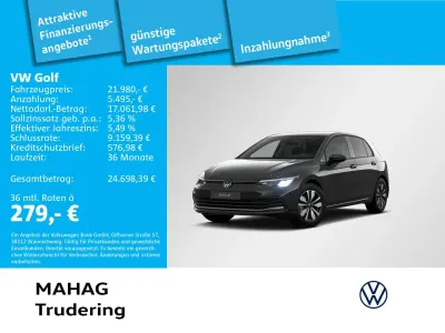 Gebraucht VW Golf VIII Move 110 PS (80 kW) 2024 Grau Limousine