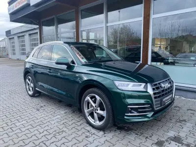 Używany Audi Q5 Design 252 KM (185 kW) 2018 Zielony SUV