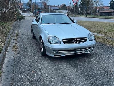 Gebraucht Mercedes SLK230 193 PS (141 kW) 1997 Grau Cabrio