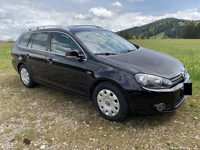 Gebraucht VW Golf VI Comfortline 122 PS (89 kW) 2011 Schwarz Kleinwagen