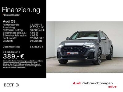 Gebraucht Audi Q8 S-Line 286 PS (210 kW) 2025 Daytonagrau perleffekt (metallic) SUV