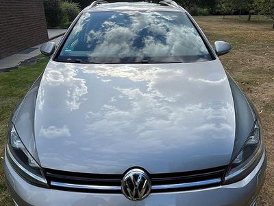 Silber Gebraucht 2016 VW Golf VII Highline Kombi | 12.500 € (Fairer Preis)