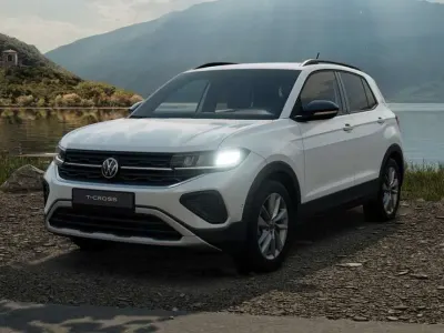 Gebraucht VW T-Cross Goal 116 PS (85 kW) 2025 Weiß SUV